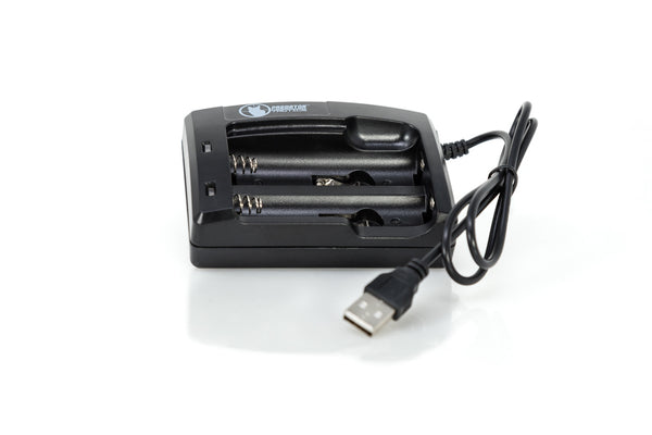 18-650 Dual Bay USB Charger